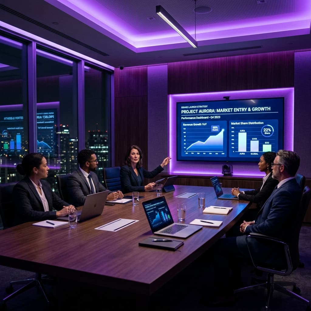 Brand Development Boardroom
