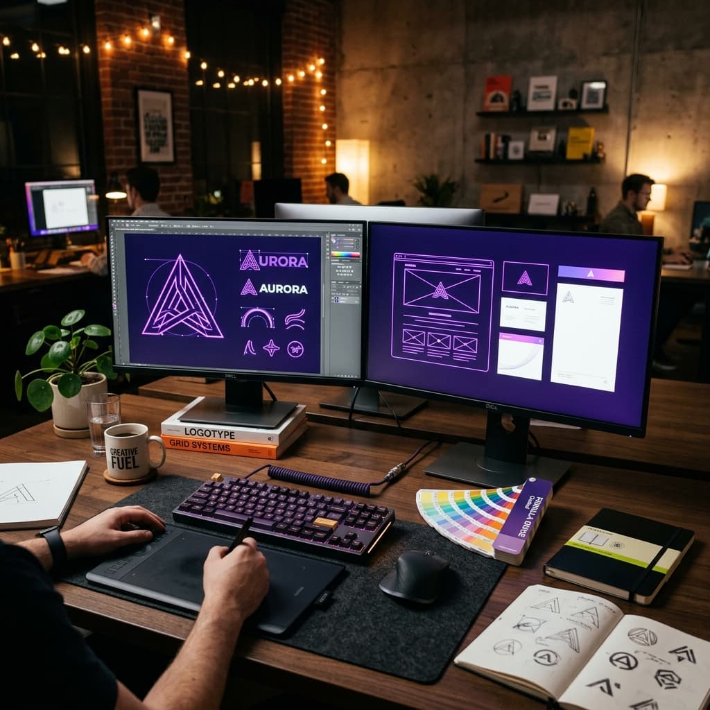 Creative Brand Agency Workspace