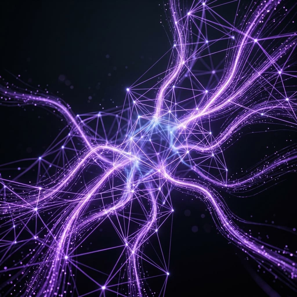 Abstract AI Swirl
