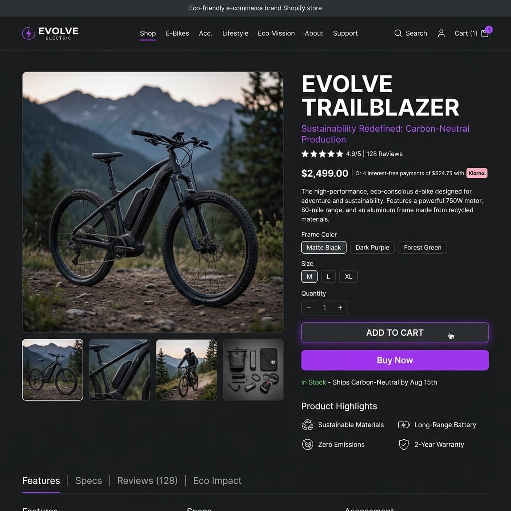 Eco-Friendly Rise up to ride in comfort