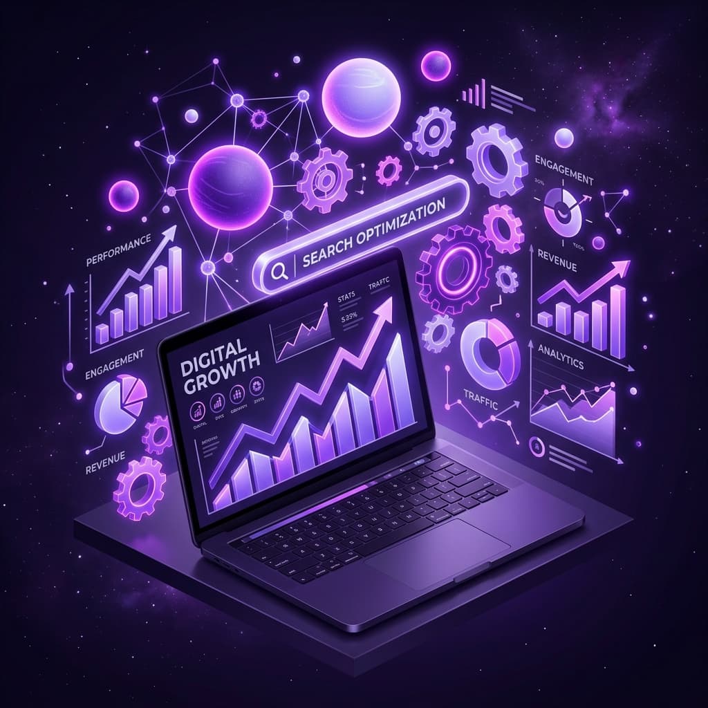 3D Shopify Illustration